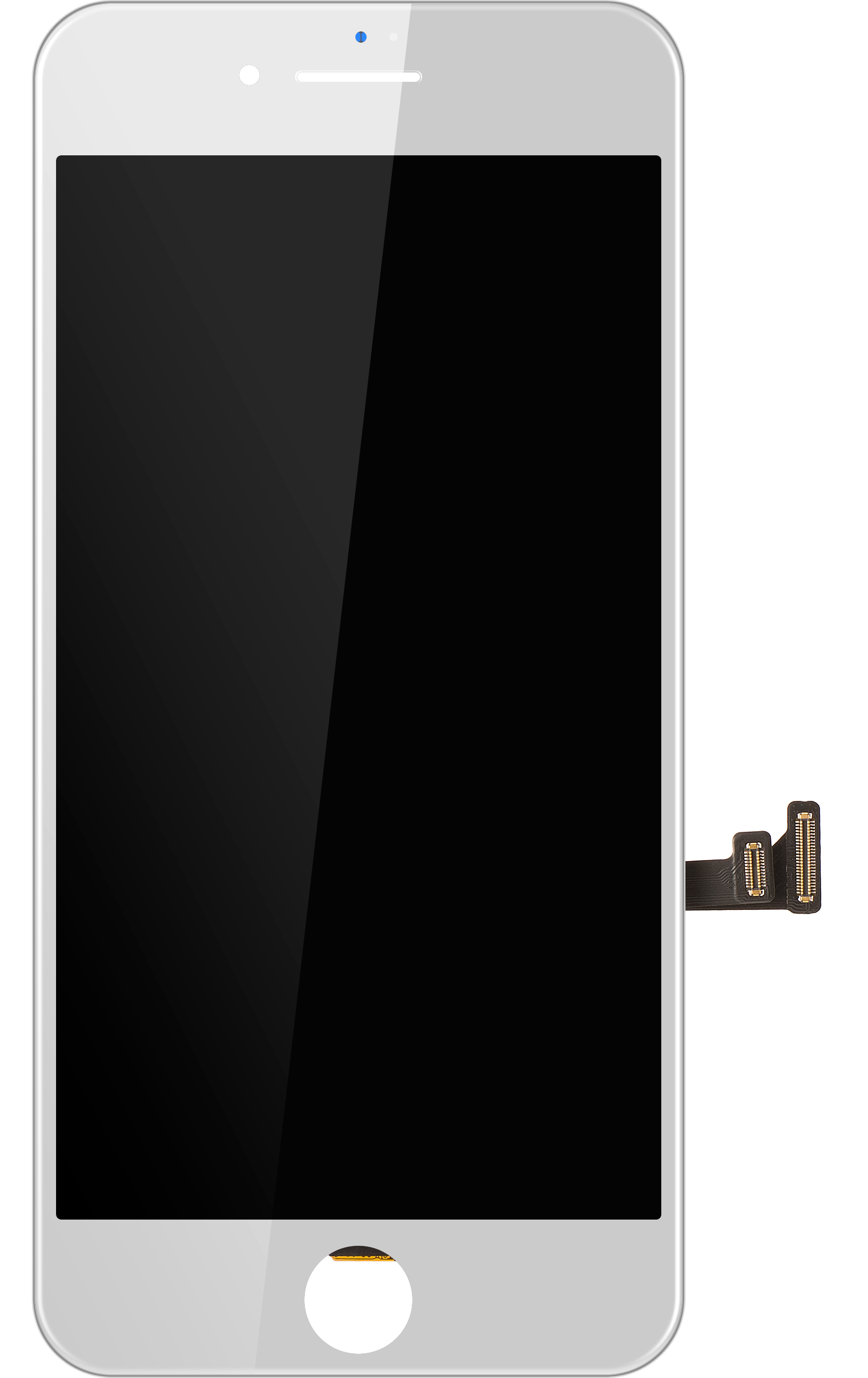 Apple iPhone 8 Plus White LCD Display Module (Refurbished)
