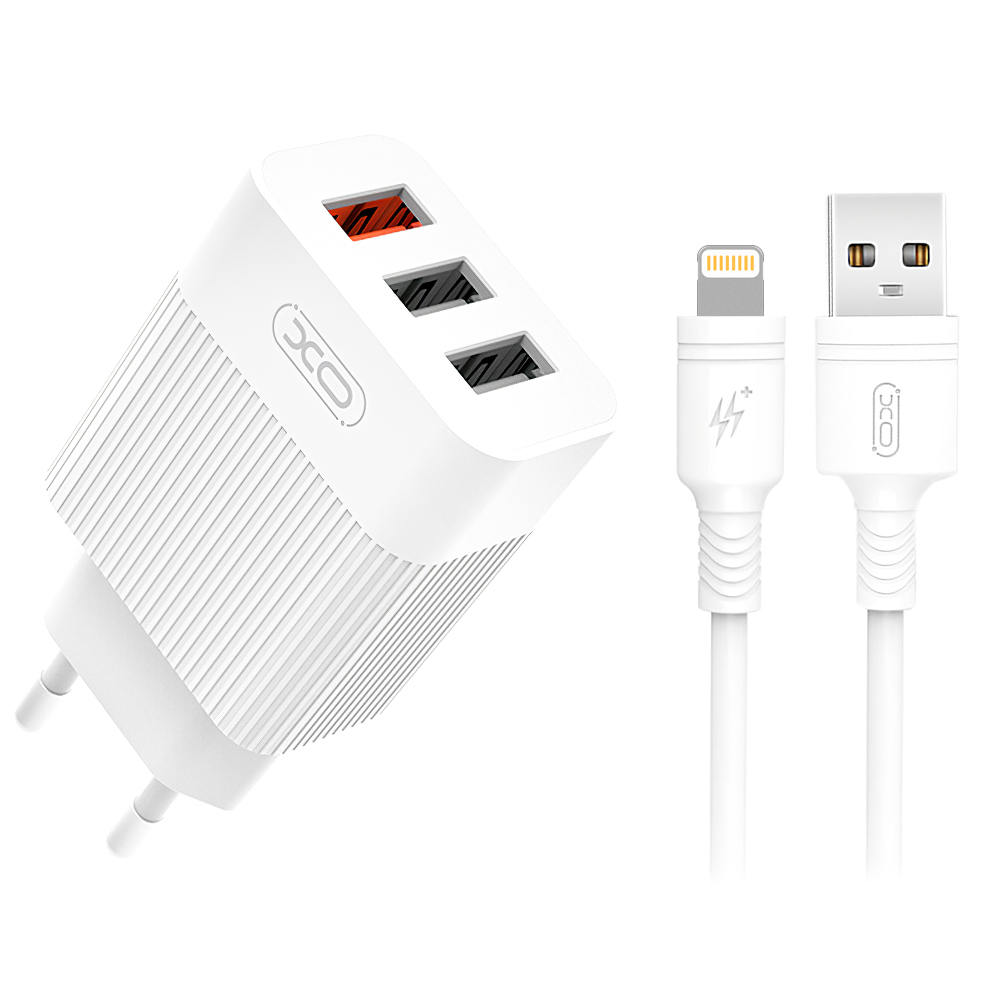 xo-design-l72-charger-with-lightning-cable-2C-quick-charge-2C-18w-2C-3-x-usb-2C-white--28eu-blister-29