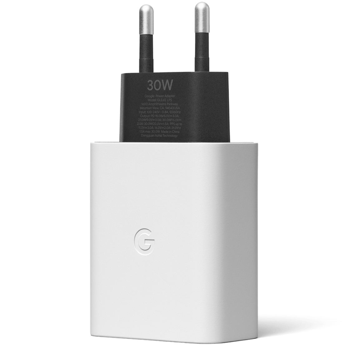 Wall Charger Google, 30W, 3A, 1 x USB-C, White GA03502-EU