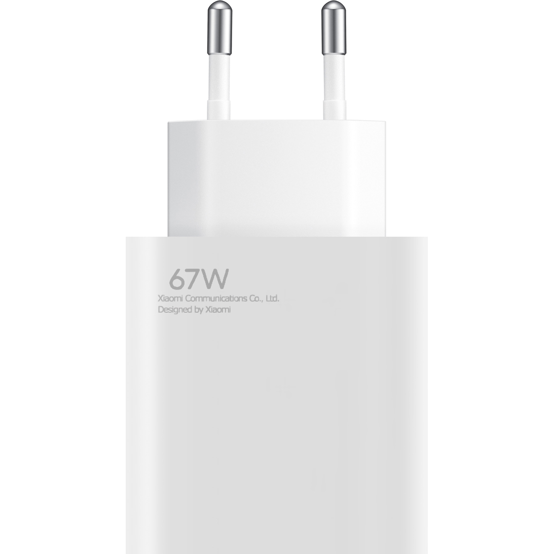 Xiaomi Travel Charger Combo Type-C 67W, 1 X USB, White BHR6035EU (EU Blister)