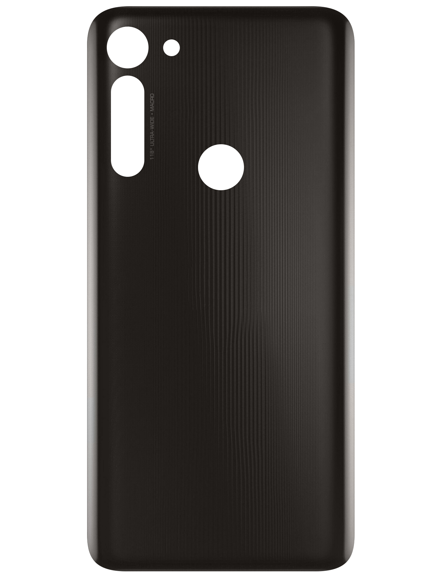 Battery Cover for Motorola Moto G8, Smoke Black