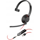 Call Center Headset Plantronics Blackwire 5210, USB-A, Black 207577-01