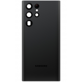 Battery Cover for Samsung Galaxy S22 Ultra 5G S908, Phantom Black 