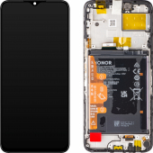 LCD Display Module for Honor X8 5G, with Battery, Midnight Black