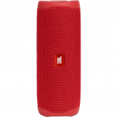 JBL Flip 5 Portable Bluetooth Speaker, PartyBoost, IPX7, 4800mAh, Red JBLFLIP5RED 
