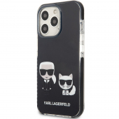 TPU Cover Karl Lagerfeld for Apple iPhone 13 Pro Max TPE Karl and Choupette Black KLHCP13XTPEKCK (EU Blister)