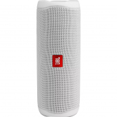 Bluetooth Speaker and Powerbank JBL Flip 5 Waterproof, PartyBoost, IPX7, 4800mAh White JBLFLIP5WHT (EU Blister)
