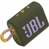 JBL GO 3, Bluetooth Speaker, Waterproof, Green JBLGO3GRN 