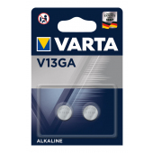 Alkaline Button Cell Varta, V13GA / LR44, 155mAh, 1.5V, 2-Pack