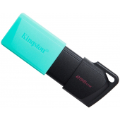 External Memory Kingston DT Exodia M, 256Gb, USB 3.2, Black Teal (EU Blister)
