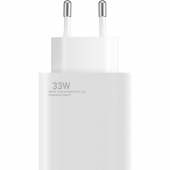 Wall Charger Xiaomi Combo 33W, 1x USB with Type-C Cable White BHR6039EU (EU Blister)