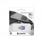 FlashDrive USB 3.2 Kingston DataTraveler microDuo 3C 64GB, Dual Interface, DTDUO3CG3/64GB (EU Blister)