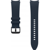 Hybrid Eco-Leather Strap for Samsung Galaxy Watch6 / Classic / Watch5 / Pro / Watch4 Series, M/L, Indigo ET-SHR96LNEGEU
