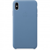Leather Case For Apple iPhone XS Max, Cornflower MVFX2ZM/A