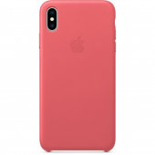 Leather Case For Apple iPhone XS Max, Peony Pink MTEX2ZM/A