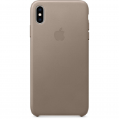 Leather Case For Apple iPhone XS Max, Taupe MRWR2ZM/A