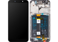 LCD Display Module for Huawei Y5p, with Battery, Midnight Black