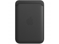 Leather Wallet with MagSafe for Apple iPhone 12 / 12 mini / 12 Pro / 12 Pro Max Black MHLR3ZM/A (EU Blister)