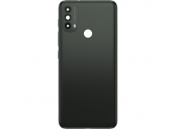 Battery Cover for Motorola Moto E40, Carbon Grey