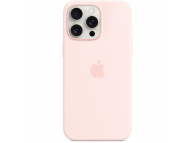 Silicone Case with MagSafe for Apple iPhone 15 Pro Max, Light Pink MT1U3ZM/A