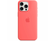 Silicone Case with MagSafe for Apple iPhone 15 Pro Max, Guava MT1V3ZM/A