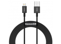 USB-A to Lightning Cable Baseus Superior Series, 20W, 2.4A, 2m, Black CALYS-C01 
