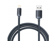 USB-A to USB-C Cable Baseus Crystal Shine Series, 18W, 2.4A, 2m, Black CAJY000101 