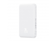 Powerbank Baseus Magnetic Mini, 5000mAh, 20W, PD, White P10022107223-00 