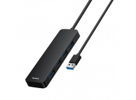 USB-A Hub Baseus UltraJoy, 4 x USB-A 3.0, 0.5m, Black B0005280B111-02 