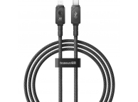 USB-C to Lightning Cable Baseus Unbreakable, 20W, 2.4A, 1m, Black 