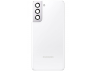 Battery Cover for Samsung Galaxy S21 5G G991, Phantom White, Pulled (Grade B)
