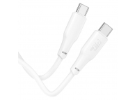 USB-C to USB-C Cable Hoco X93, 100W, 5A, 2m, White 