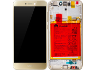 LCD Display Module for Huawei P9 Lite (2017) / P8 Lite (2017), Gold, Pulled (Grade A) 