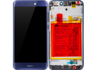 LCD Display Module for Huawei P9 Lite (2017) / P8 Lite (2017), Blue, Pulled (Grade A) 