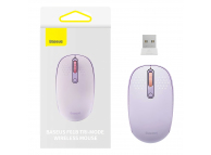 Wireless Mouse Baseus F01B Tri-Mode, 1600DPI, Purple B01055503513-00 