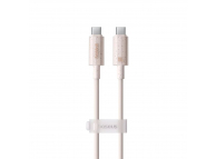 USB-C to USB-C Cable Baseus  Habitat Series, 100W, 6A, 1m, Pink P10360202421-00 