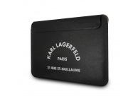 Laptop Bag Karl Lagerfeld Leather RSG Logo Sleeve for MacBook Air/Pro KLCS133RSGSFBK (EU Blister)