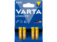 Alkaline Batteries Varta Longlife Power, AAA / LR3, 1.5V, 4-Pack