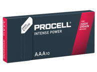 Duracell Procell Intense Batteries MN 2400, AAA / LR03 / 1.5V, Set 10 pcs, Alkaline (EU Blister)