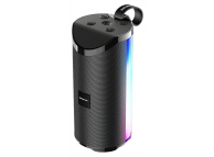 Borofone Bluetooth Portable Speaker BR5 Adventure, USB / TF / AUX / FM, Led, Black (EU Blister)