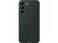Silicone Cover for Samsung Galaxy S22 5G EF-PS901TGEGWW Dark Green (EU Blister)