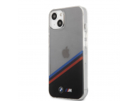 TPU Cover BMW M Tricolor Stripes for Apple iPhone 13 mini Transparent BMHCP13SMHLPK (EU Blister)