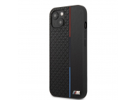 TPU Cover BMW M Triangles Tricolor Line for Apple iPhone 13 Black BMHCP13MTRTBK (EU Blister)