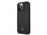 Leather Cover MERCEDES Quilted for Apple iPhone 13 Pro Black MEHCP13LSPSBK (EU Blister)