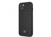 Leather Cover MERCEDES Quilted for Apple iPhone 13 Black MEHCP13MSPSBK (EU Blister)