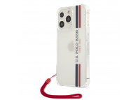 TPU Cover U.S. Polo Vertical Stripes for Apple iPhone 13 Pro MaxTransparent USHCP13XKSTTR (EU Blister)