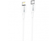 Type-C to Lightning Cable BLUE Power BBX36, 3A, 1m White (EU Blister)