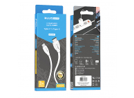 Type-C to Type-C Cable BLUE Power BCBX19, 60W, 1m White (EU Blister)