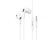 In-ear Headphones BLUE Power BBM30 Pro , 3.5 mm , 1.2m, With Microphone , White (EU Blister)