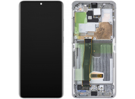 LCD Display Module for Samsung Galaxy S20 Ultra 5G G988 / S20 Ultra G988, w/o Camera, White